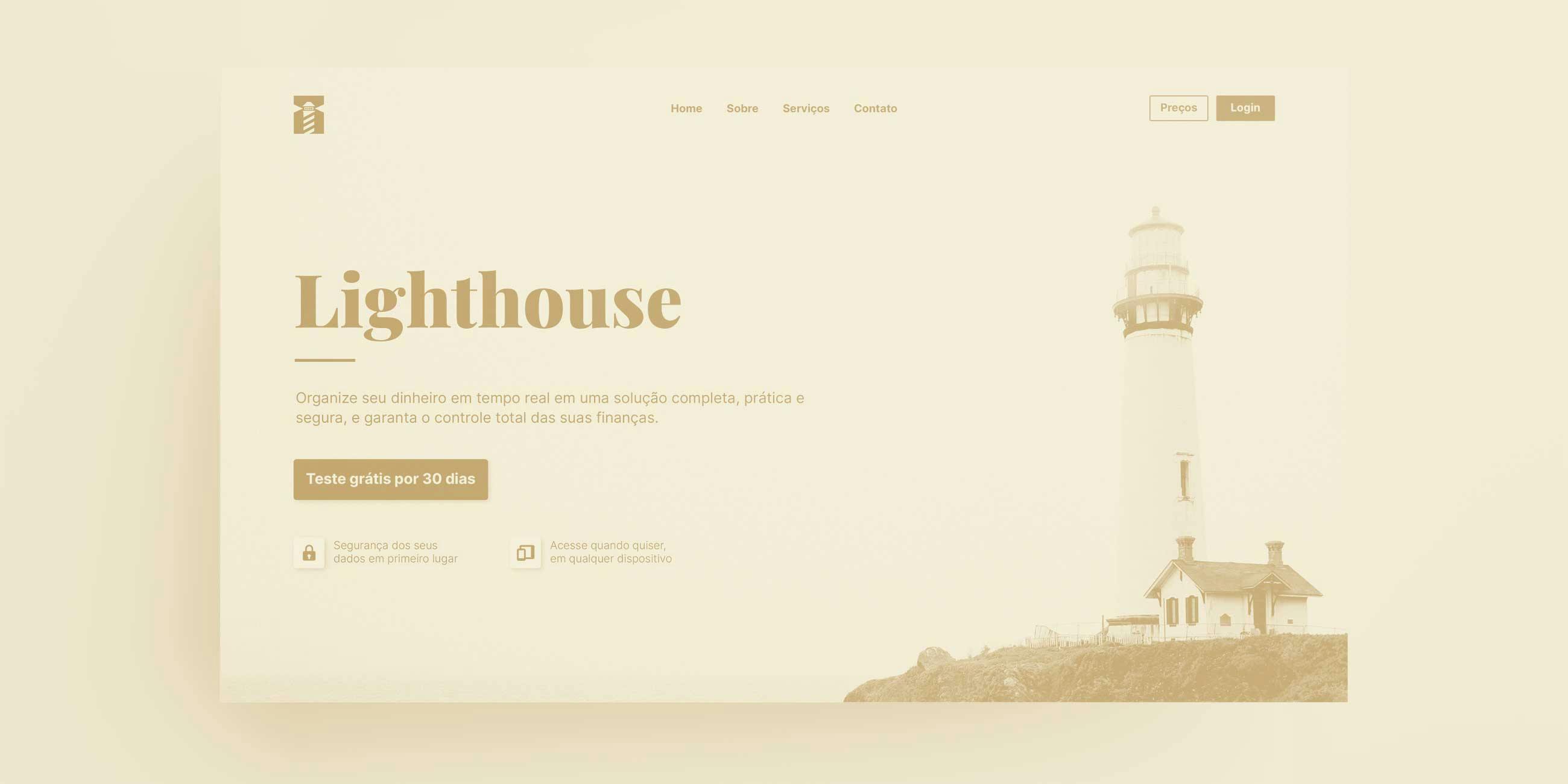 Cover do projeto Lighthouse